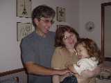 Kathy, Jim, and Emma